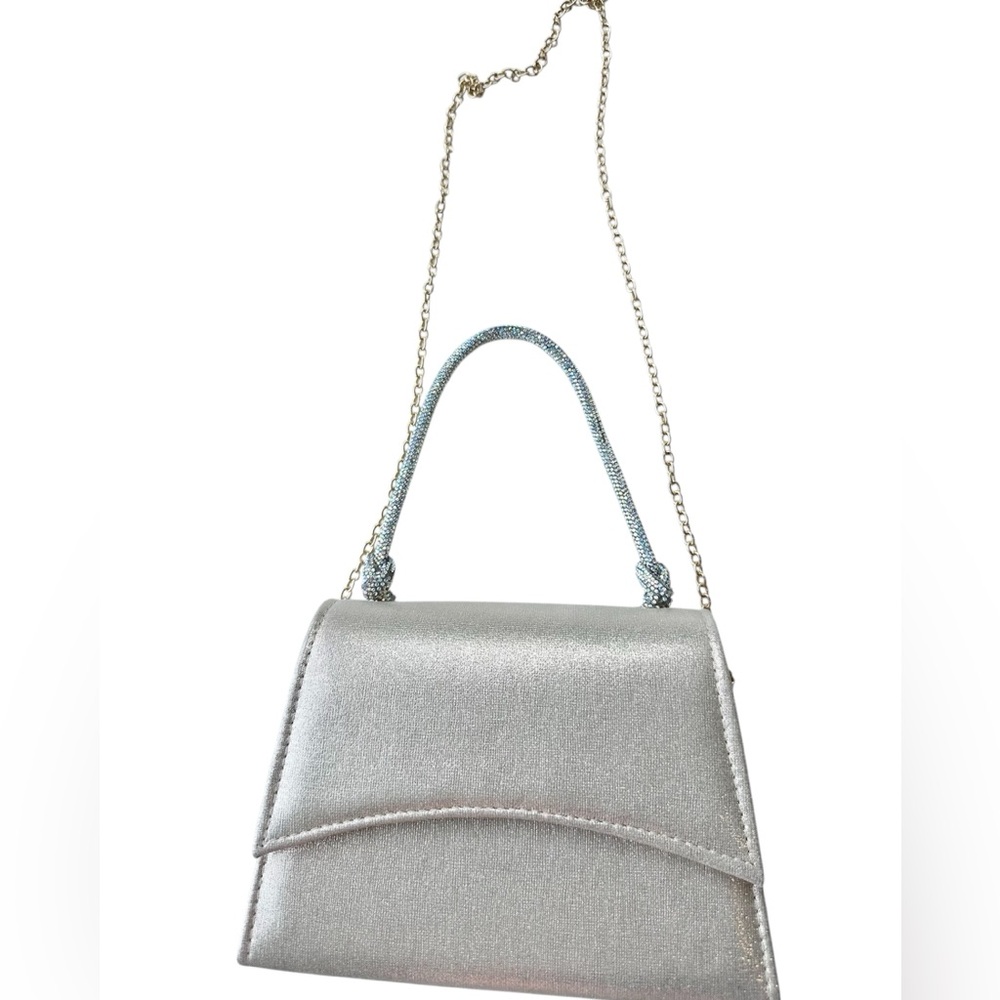 Elegant gold/silver metallic evening Bag